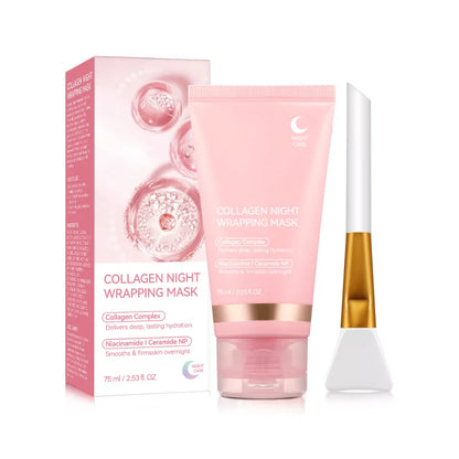 Collagen Night Wrap Mask – Wake Up to Glowing Transform your nightly skincare routine with our Collagen Night Wrap Mask