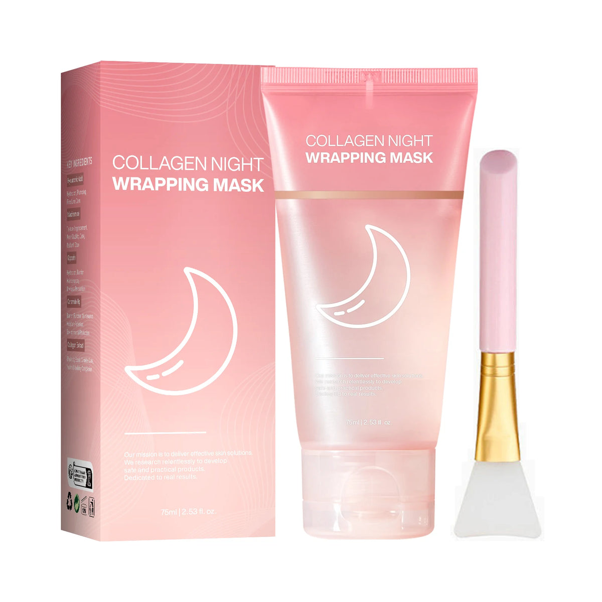 Collagen Night Wrap Mask – Wake Up to Glowing Transform your nightly skincare routine with our Collagen Night Wrap Mask