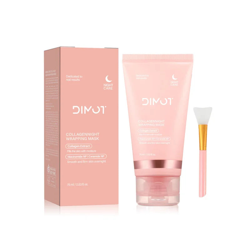Collagen Night Wrap Mask – Wake Up to Glowing Transform your nightly skincare routine with our Collagen Night Wrap Mask